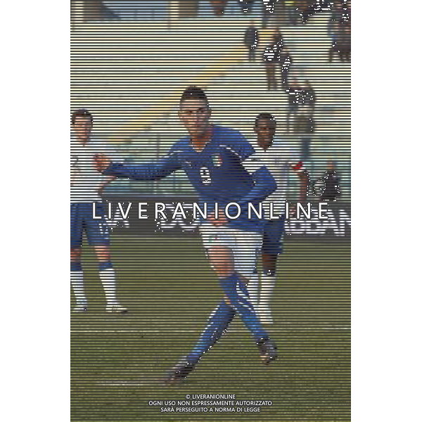 EMPOLI, 08 FEBBRAIO 2011 AMICHEVOLE UNDER 21 ITALIA-INGHILTERRA NELLA FOTO: FEDERICO MACHEDA FOTO STEFANO D\'ERRICO/AG. ALDO LIVERANI S.A.S.