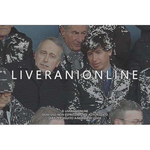 EMPOLI, 08 FEBBRAIO 2011 AMICHEVOLE UNDER 21 ITALIA-INGHILTERRA NELLA FOTO: GIANCARLO ABETE E ALBERTINI DEMETRIO FOTO STEFANO D\'ERRICO/AG. ALDO LIVERANI S.A.S.