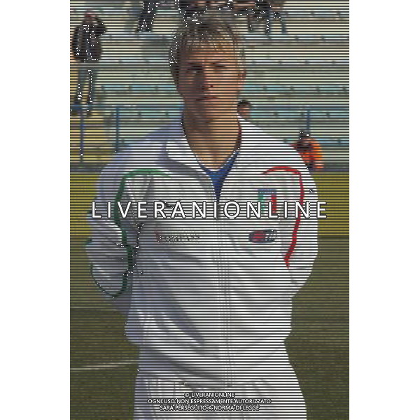 EMPOLI, 08 FEBBRAIO 2011 AMICHEVOLE UNDER 21 ITALIA-INGHILTERRA NELLA FOTO: CRESCENZI Alessandro FOTO STEFANO D\'ERRICO/AG. ALDO LIVERANI S.A.S.