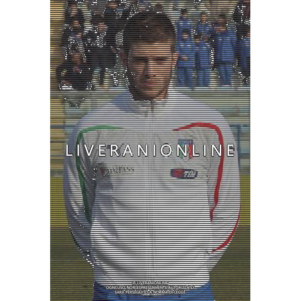 EMPOLI, 08 FEBBRAIO 2011 AMICHEVOLE UNDER 21 ITALIA-INGHILTERRA NELLA FOTO: DAVIDE SANTON FOTO STEFANO D\'ERRICO/AG. ALDO LIVERANI S.A.S.