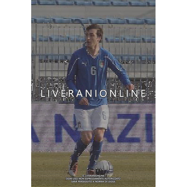 EMPOLI, 08 FEBBRAIO 2011 AMICHEVOLE UNDER 21 ITALIA-INGHILTERRA NELLA FOTO: CALDIROLA LUCA FOTO STEFANO D\'ERRICO/AG. ALDO LIVERANI S.A.S.