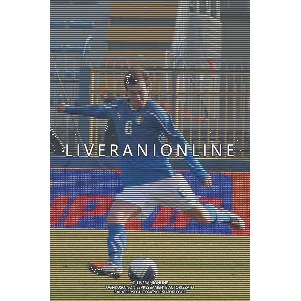 EMPOLI, 08 FEBBRAIO 2011 AMICHEVOLE UNDER 21 ITALIA-INGHILTERRA NELLA FOTO: CALDIROLA LUCA FOTO STEFANO D\'ERRICO/AG. ALDO LIVERANI S.A.S.