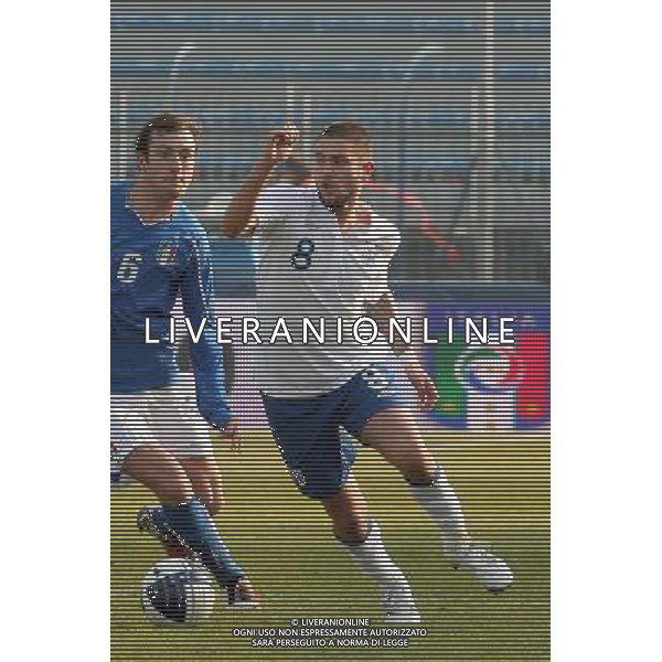 EMPOLI, 08 FEBBRAIO 2011 AMICHEVOLE UNDER 21 ITALIA-INGHILTERRA NELLA FOTO: LANSBURY FOTO STEFANO D\'ERRICO/AG. ALDO LIVERANI S.A.S.
