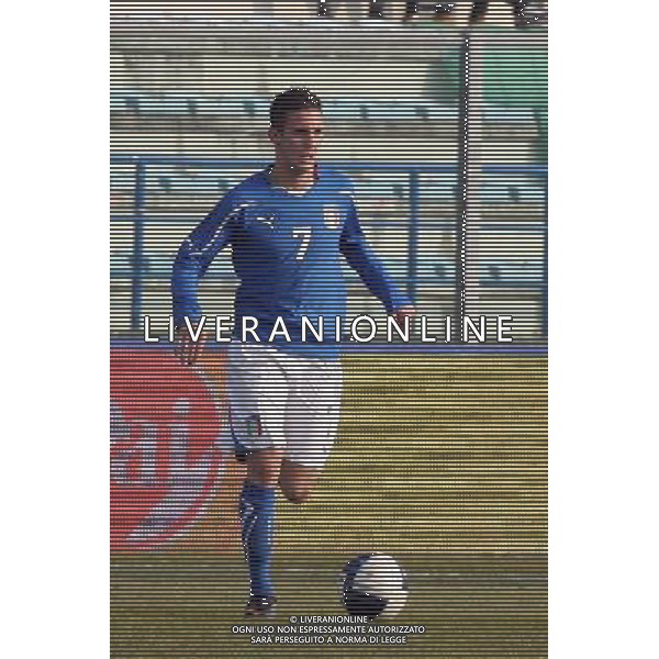 EMPOLI, 08 FEBBRAIO 2011 AMICHEVOLE UNDER 21 ITALIA-INGHILTERRA NELLA FOTO: Marco D\'Alessandro FOTO STEFANO D\'ERRICO/AG. ALDO LIVERANI S.A.S.