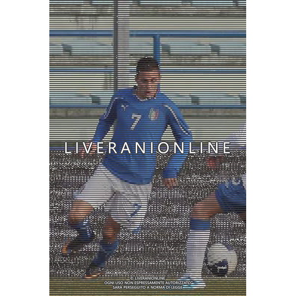 EMPOLI, 08 FEBBRAIO 2011 AMICHEVOLE UNDER 21 ITALIA-INGHILTERRA NELLA FOTO: Marco D\'Alessandro FOTO STEFANO D\'ERRICO/AG. ALDO LIVERANI S.A.S.