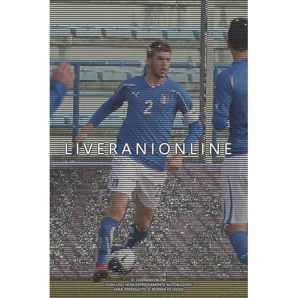 EMPOLI, 08 FEBBRAIO 2011 AMICHEVOLE UNDER 21 ITALIA-INGHILTERRA NELLA FOTO: DAVIDE SANTON FOTO STEFANO D\'ERRICO/AG. ALDO LIVERANI S.A.S.