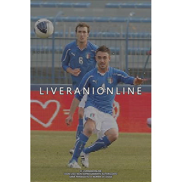 EMPOLI, 08 FEBBRAIO 2011 AMICHEVOLE UNDER 21 ITALIA-INGHILTERRA NELLA FOTO: Marco Romizi FOTO STEFANO D\'ERRICO/AG. ALDO LIVERANI S.A.S.