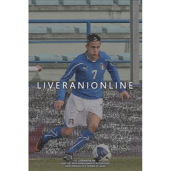 EMPOLI, 08 FEBBRAIO 2011 AMICHEVOLE UNDER 21 ITALIA-INGHILTERRA NELLA FOTO: Marco D\'Alessandro FOTO STEFANO D\'ERRICO/AG. ALDO LIVERANI S.A.S.
