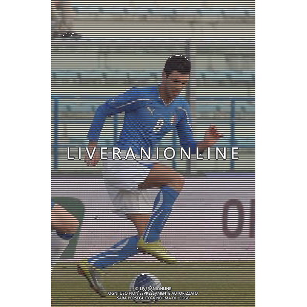 EMPOLI, 08 FEBBRAIO 2011 AMICHEVOLE UNDER 21 ITALIA-INGHILTERRA NELLA FOTO: Roberto Soriano FOTO STEFANO D\'ERRICO/AG. ALDO LIVERANI S.A.S.