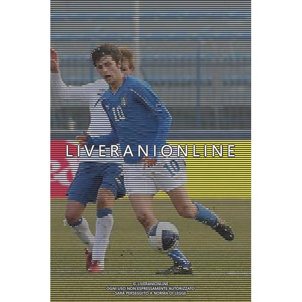 EMPOLI, 08 FEBBRAIO 2011 AMICHEVOLE UNDER 21 ITALIA-INGHILTERRA NELLA FOTO: Diego Fabbrini FOTO STEFANO D\'ERRICO/AG. ALDO LIVERANI S.A.S.