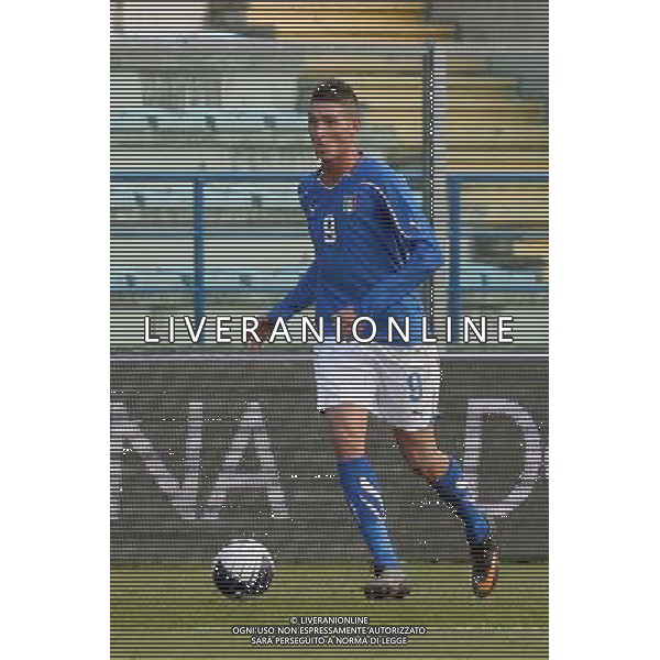 EMPOLI, 08 FEBBRAIO 2011 AMICHEVOLE UNDER 21 ITALIA-INGHILTERRA NELLA FOTO: FEDERICO MACHEDA FOTO STEFANO D\'ERRICO/AG. ALDO LIVERANI S.A.S.