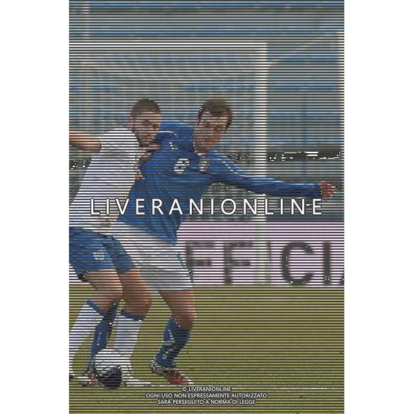 EMPOLI, 08 FEBBRAIO 2011 AMICHEVOLE UNDER 21 ITALIA-INGHILTERRA NELLA FOTO: CALDIROLA LUCA FOTO STEFANO D\'ERRICO/AG. ALDO LIVERANI S.A.S.