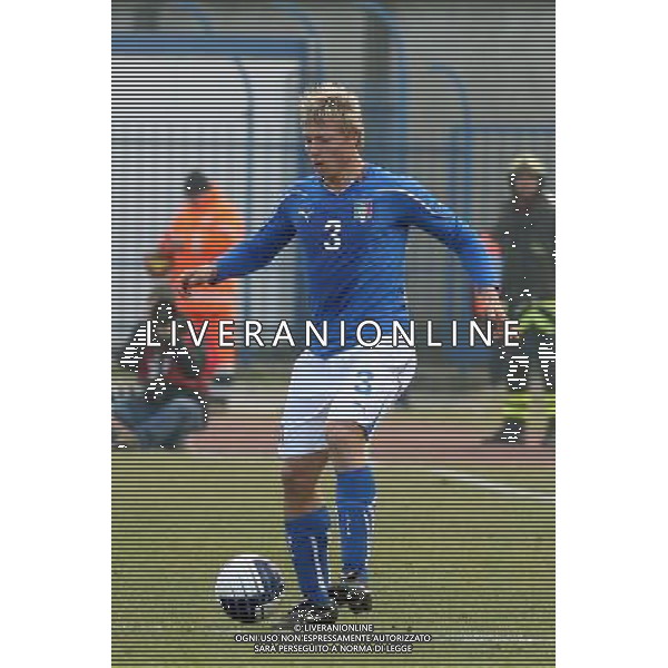 EMPOLI, 08 FEBBRAIO 2011 AMICHEVOLE UNDER 21 ITALIA-INGHILTERRA NELLA FOTO: CRESCENZI Alessandro FOTO STEFANO D\'ERRICO/AG. ALDO LIVERANI S.A.S.