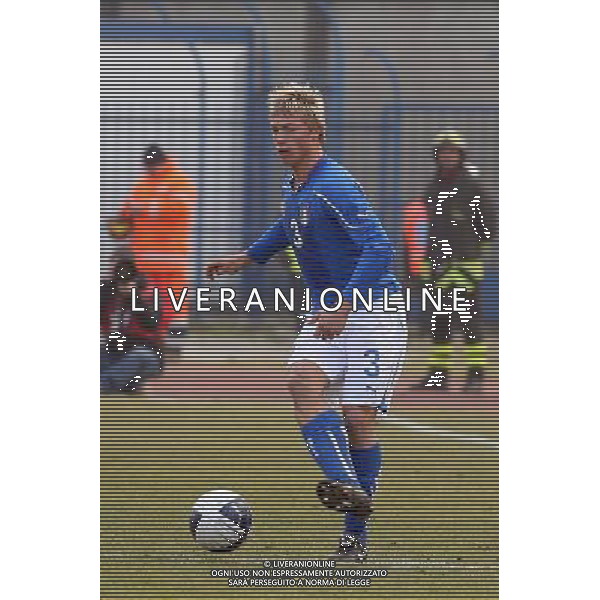 EMPOLI, 08 FEBBRAIO 2011 AMICHEVOLE UNDER 21 ITALIA-INGHILTERRA NELLA FOTO: CRESCENZI Alessandro FOTO STEFANO D\'ERRICO/AG. ALDO LIVERANI S.A.S.