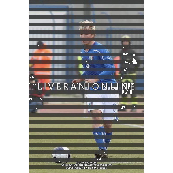 EMPOLI, 08 FEBBRAIO 2011 AMICHEVOLE UNDER 21 ITALIA-INGHILTERRA NELLA FOTO: CRESCENZI Alessandro FOTO STEFANO D\'ERRICO/AG. ALDO LIVERANI S.A.S.