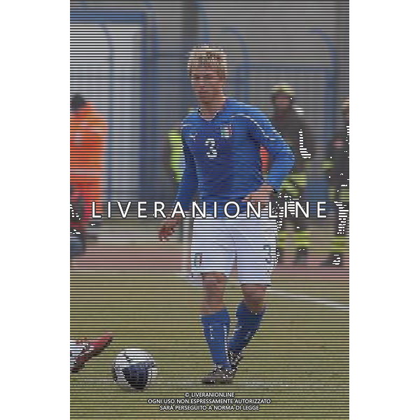 EMPOLI, 08 FEBBRAIO 2011 AMICHEVOLE UNDER 21 ITALIA-INGHILTERRA NELLA FOTO: CRESCENZI Alessandro FOTO STEFANO D\'ERRICO/AG. ALDO LIVERANI S.A.S.