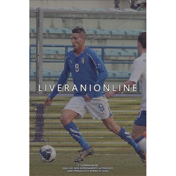 EMPOLI, 08 FEBBRAIO 2011 AMICHEVOLE UNDER 21 ITALIA-INGHILTERRA NELLA FOTO: FEDERICO MACHEDA FOTO STEFANO D\'ERRICO/AG. ALDO LIVERANI S.A.S.