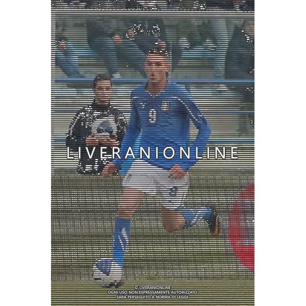 EMPOLI, 08 FEBBRAIO 2011 AMICHEVOLE UNDER 21 ITALIA-INGHILTERRA NELLA FOTO: FEDERICO MACHEDA FOTO STEFANO D\'ERRICO/AG. ALDO LIVERANI S.A.S.