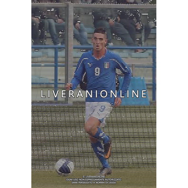 EMPOLI, 08 FEBBRAIO 2011 AMICHEVOLE UNDER 21 ITALIA-INGHILTERRA NELLA FOTO: FEDERICO MACHEDA FOTO STEFANO D\'ERRICO/AG. ALDO LIVERANI S.A.S.