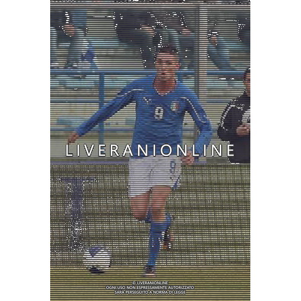 EMPOLI, 08 FEBBRAIO 2011 AMICHEVOLE UNDER 21 ITALIA-INGHILTERRA NELLA FOTO: FEDERICO MACHEDA FOTO STEFANO D\'ERRICO/AG. ALDO LIVERANI S.A.S.
