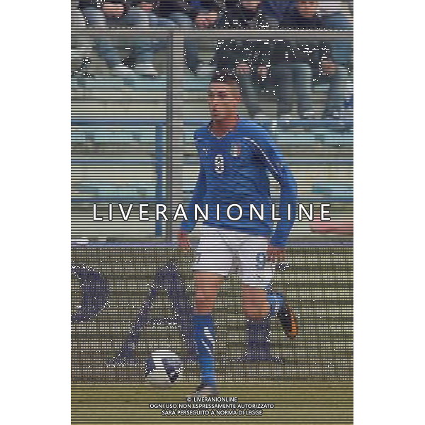 EMPOLI, 08 FEBBRAIO 2011 AMICHEVOLE UNDER 21 ITALIA-INGHILTERRA NELLA FOTO: FEDERICO MACHEDA FOTO STEFANO D\'ERRICO/AG. ALDO LIVERANI S.A.S.