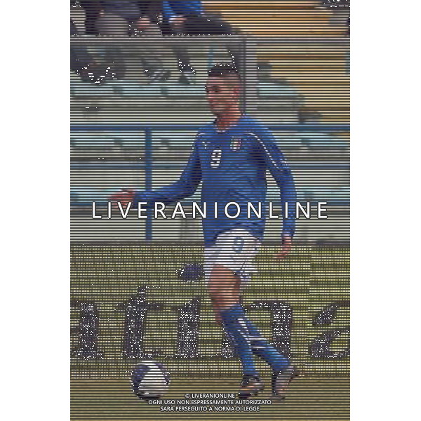 EMPOLI, 08 FEBBRAIO 2011 AMICHEVOLE UNDER 21 ITALIA-INGHILTERRA NELLA FOTO: FEDERICO MACHEDA FOTO STEFANO D\'ERRICO/AG. ALDO LIVERANI S.A.S.