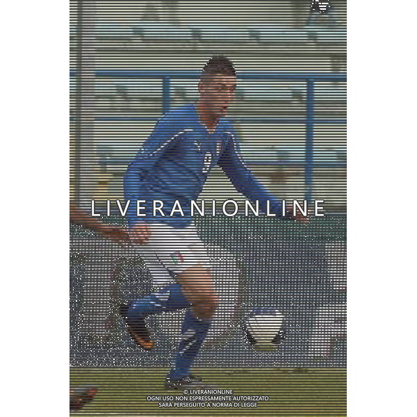 EMPOLI, 08 FEBBRAIO 2011 AMICHEVOLE UNDER 21 ITALIA-INGHILTERRA NELLA FOTO: FEDERICO MACHEDA FOTO STEFANO D\'ERRICO/AG. ALDO LIVERANI S.A.S.