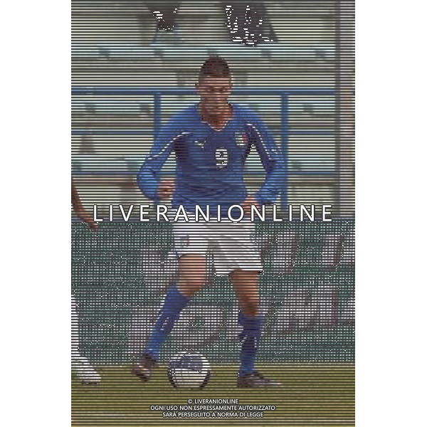 EMPOLI, 08 FEBBRAIO 2011 AMICHEVOLE UNDER 21 ITALIA-INGHILTERRA NELLA FOTO: FEDERICO MACHEDA FOTO STEFANO D\'ERRICO/AG. ALDO LIVERANI S.A.S.