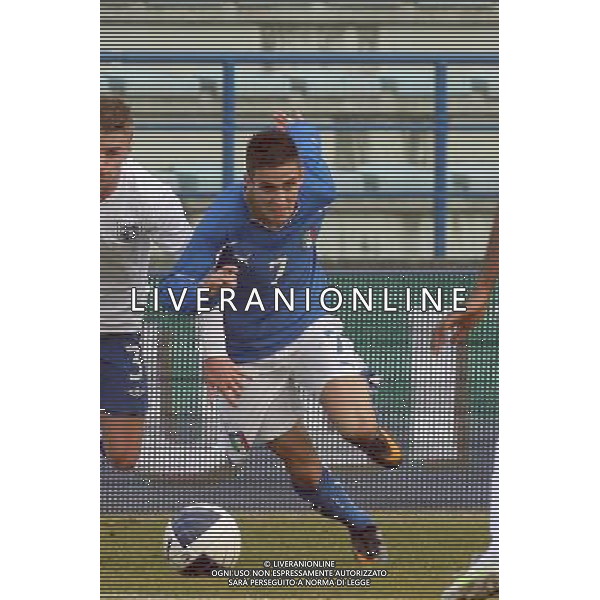 EMPOLI, 08 FEBBRAIO 2011 AMICHEVOLE UNDER 21 ITALIA-INGHILTERRA NELLA FOTO: Marco D\'Alessandro FOTO STEFANO D\'ERRICO/AG. ALDO LIVERANI S.A.S.