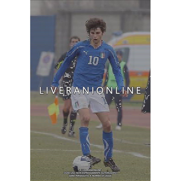 EMPOLI, 08 FEBBRAIO 2011 AMICHEVOLE UNDER 21 ITALIA-INGHILTERRA NELLA FOTO: Diego Fabbrini FOTO STEFANO D\'ERRICO/AG. ALDO LIVERANI S.A.S.
