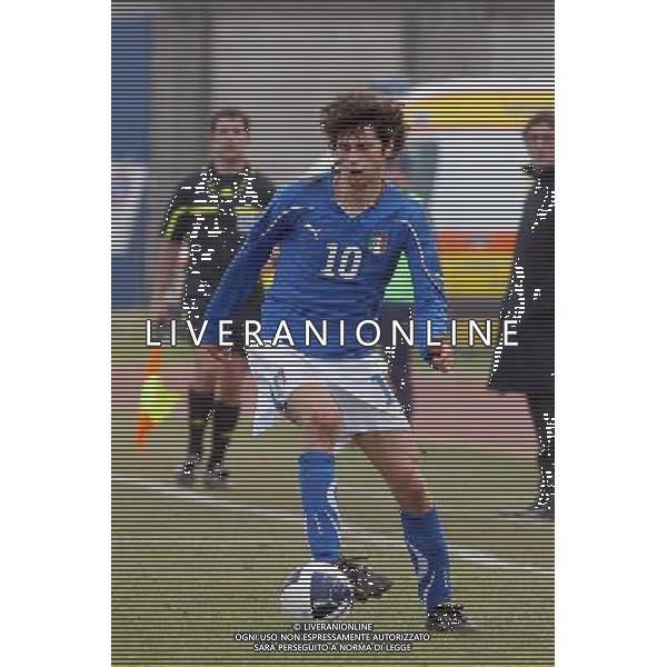 EMPOLI, 08 FEBBRAIO 2011 AMICHEVOLE UNDER 21 ITALIA-INGHILTERRA NELLA FOTO: Diego Fabbrini FOTO STEFANO D\'ERRICO/AG. ALDO LIVERANI S.A.S.