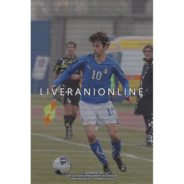 EMPOLI, 08 FEBBRAIO 2011 AMICHEVOLE UNDER 21 ITALIA-INGHILTERRA NELLA FOTO: Diego Fabbrini FOTO STEFANO D\'ERRICO/AG. ALDO LIVERANI S.A.S.