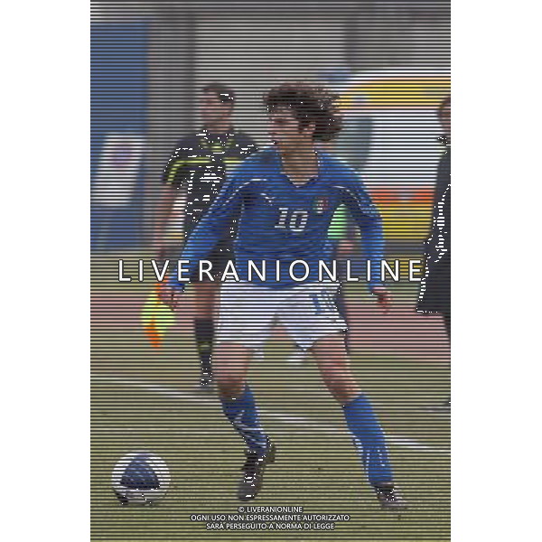 EMPOLI, 08 FEBBRAIO 2011 AMICHEVOLE UNDER 21 ITALIA-INGHILTERRA NELLA FOTO: Diego Fabbrini FOTO STEFANO D\'ERRICO/AG. ALDO LIVERANI S.A.S.