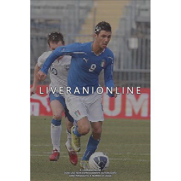 EMPOLI, 08 FEBBRAIO 2011 AMICHEVOLE UNDER 21 ITALIA-INGHILTERRA NELLA FOTO: Roberto Soriano FOTO STEFANO D\'ERRICO/AG. ALDO LIVERANI S.A.S.