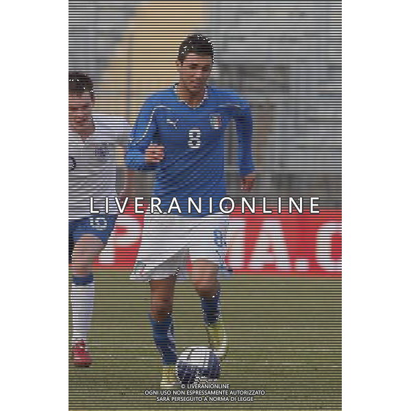 EMPOLI, 08 FEBBRAIO 2011 AMICHEVOLE UNDER 21 ITALIA-INGHILTERRA NELLA FOTO: Roberto Soriano FOTO STEFANO D\'ERRICO/AG. ALDO LIVERANI S.A.S.