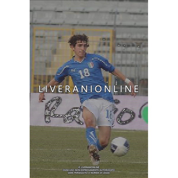 EMPOLI, 08 FEBBRAIO 2011 AMICHEVOLE UNDER 21 ITALIA-INGHILTERRA NELLA FOTO: Riccardo Saponara FOTO STEFANO D\'ERRICO/AG. ALDO LIVERANI S.A.S.
