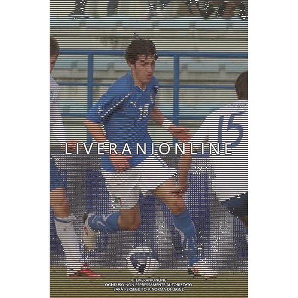 EMPOLI, 08 FEBBRAIO 2011 AMICHEVOLE UNDER 21 ITALIA-INGHILTERRA NELLA FOTO: Riccardo Saponara FOTO STEFANO D\'ERRICO/AG. ALDO LIVERANI S.A.S.