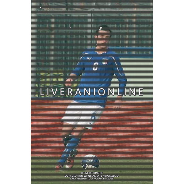 EMPOLI, 08 FEBBRAIO 2011 AMICHEVOLE UNDER 21 ITALIA-INGHILTERRA NELLA FOTO: CALDIROLA LUCA FOTO STEFANO D\'ERRICO/AG. ALDO LIVERANI S.A.S.