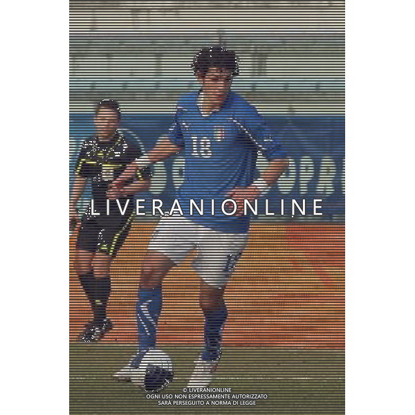 EMPOLI, 08 FEBBRAIO 2011 AMICHEVOLE UNDER 21 ITALIA-INGHILTERRA NELLA FOTO: Riccardo Saponara FOTO STEFANO D\'ERRICO/AG. ALDO LIVERANI S.A.S.