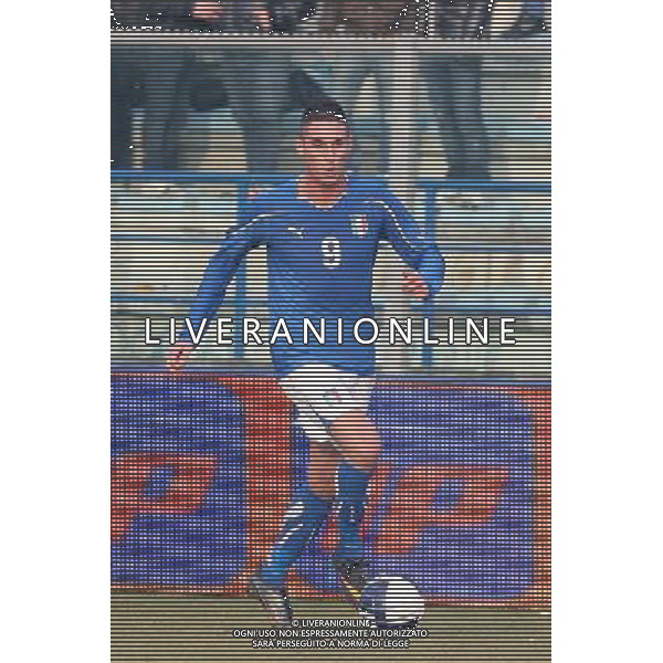 EMPOLI, 08 FEBBRAIO 2011 AMICHEVOLE UNDER 21 ITALIA-INGHILTERRA NELLA FOTO: FEDERICO MACHEDA FOTO STEFANO D\'ERRICO/AG. ALDO LIVERANI S.A.S.