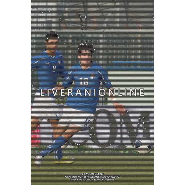 EMPOLI, 08 FEBBRAIO 2011 AMICHEVOLE UNDER 21 ITALIA-INGHILTERRA NELLA FOTO: Riccardo Saponara FOTO STEFANO D\'ERRICO/AG. ALDO LIVERANI S.A.S.