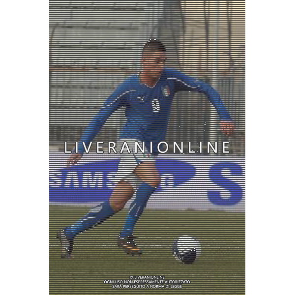 EMPOLI, 08 FEBBRAIO 2011 AMICHEVOLE UNDER 21 ITALIA-INGHILTERRA NELLA FOTO: FEDERICO MACHEDA FOTO STEFANO D\'ERRICO/AG. ALDO LIVERANI S.A.S.
