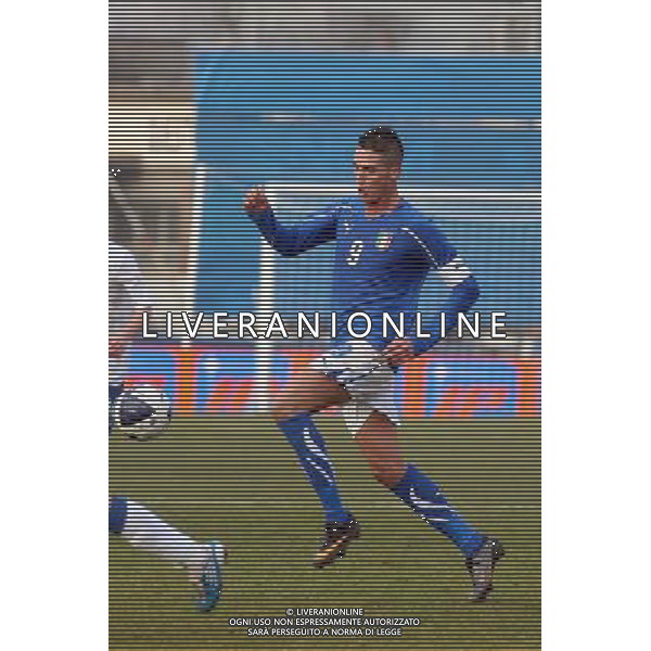 EMPOLI, 08 FEBBRAIO 2011 AMICHEVOLE UNDER 21 ITALIA-INGHILTERRA NELLA FOTO: FEDERICO MACHEDA FOTO STEFANO D\'ERRICO/AG. ALDO LIVERANI S.A.S.