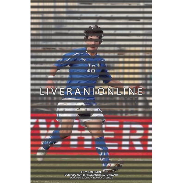 EMPOLI, 08 FEBBRAIO 2011 AMICHEVOLE UNDER 21 ITALIA-INGHILTERRA NELLA FOTO: Riccardo Saponara FOTO STEFANO D\'ERRICO/AG. ALDO LIVERANI S.A.S.