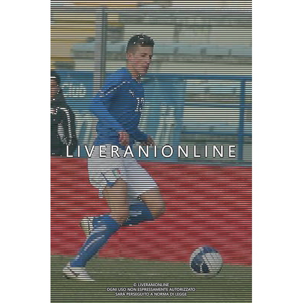 EMPOLI, 08 FEBBRAIO 2011 AMICHEVOLE UNDER 21 ITALIA-INGHILTERRA NELLA FOTO: BIRAGHI Cristiano FOTO STEFANO D\'ERRICO/AG. ALDO LIVERANI S.A.S.
