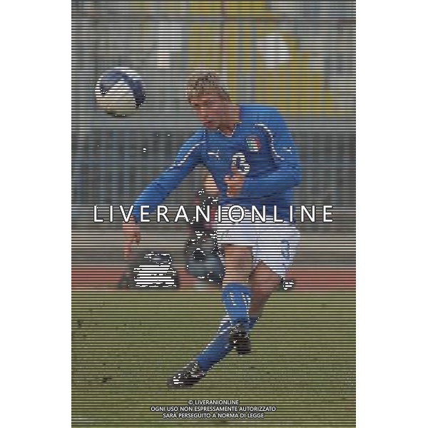 EMPOLI, 08 FEBBRAIO 2011 AMICHEVOLE UNDER 21 ITALIA-INGHILTERRA NELLA FOTO: CRESCENZI Alessandro FOTO STEFANO D\'ERRICO/AG. ALDO LIVERANI S.A.S.