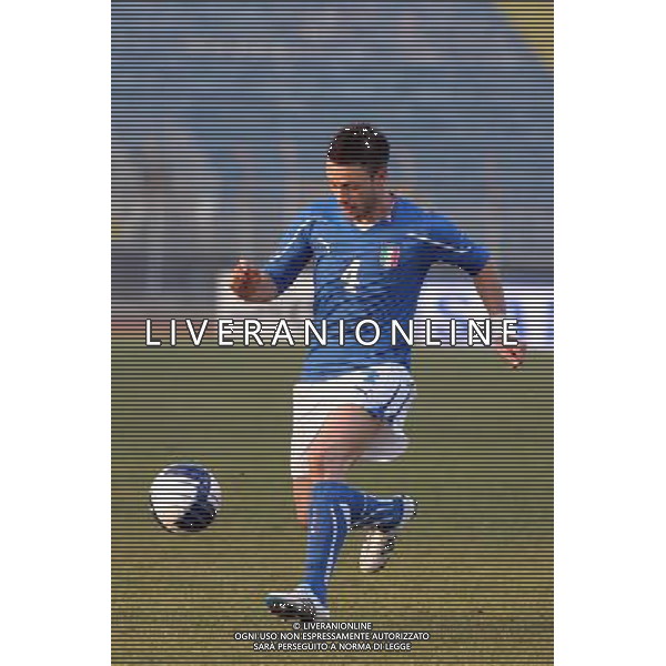 EMPOLI, 08 FEBBRAIO 2011 AMICHEVOLE UNDER 21 ITALIA-INGHILTERRA NELLA FOTO: Marco Romizi FOTO STEFANO D\'ERRICO/AG. ALDO LIVERANI S.A.S.