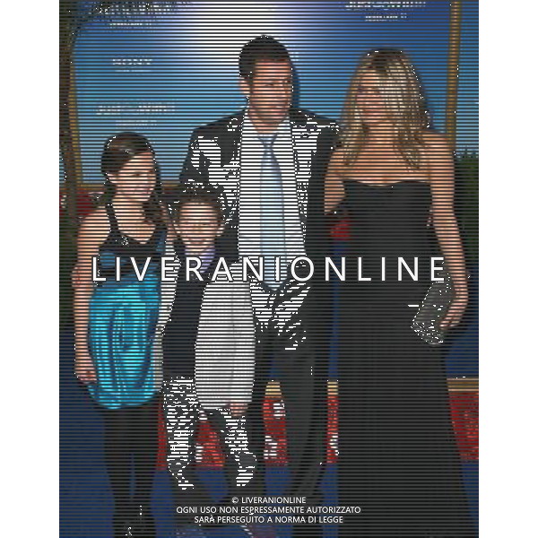08 February 2011 - New York, NY - Bailee Madison, Griffin Alexander, Adam Sandler and Jennifer Aniston. The premiere of \'Just Go With It\' at the Ziegfeld Theatre on February 8, 2011 in New York City. Photo Credit: Paul Zimmerman/AdMedia AG. ALDO LIVERANI SAS ITALY ONLY