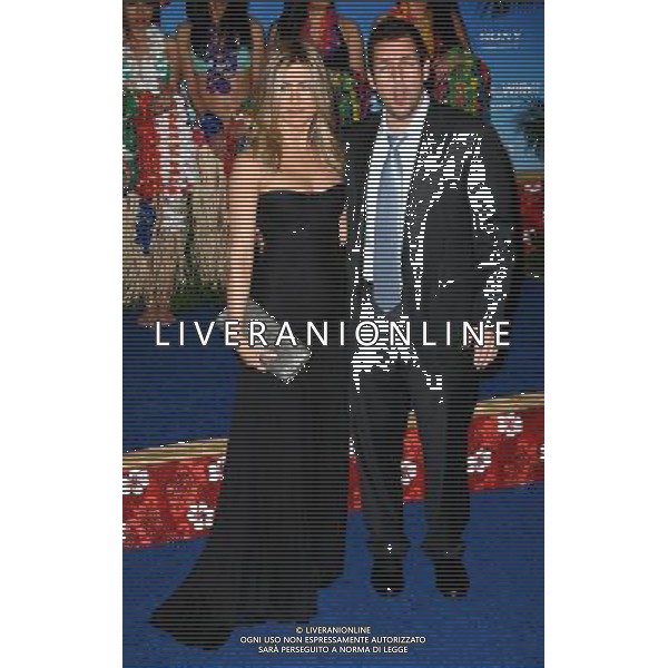 08 February 2011 - New York, NY - Jennifer Aniston and Adam Sandler. The premiere of \'Just Go With It\' at the Ziegfeld Theatre on February 8, 2011 in New York City. Photo Credit: Paul Zimmerman/AdMedia AG. ALDO LIVERANI SAS ITALY ONLY
