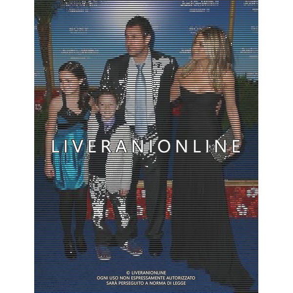 08 February 2011 - New York, NY - Bailee Madison, Griffin Alexander, Adam Sandler and Jennifer Aniston. The premiere of \'Just Go With It\' at the Ziegfeld Theatre on February 8, 2011 in New York City. Photo Credit: Paul Zimmerman/AdMedia AG. ALDO LIVERANI SAS ITALY ONLY